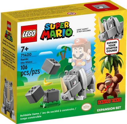 LEGO® Super Mario™ Rambi the Rhino (71420) (Retired)