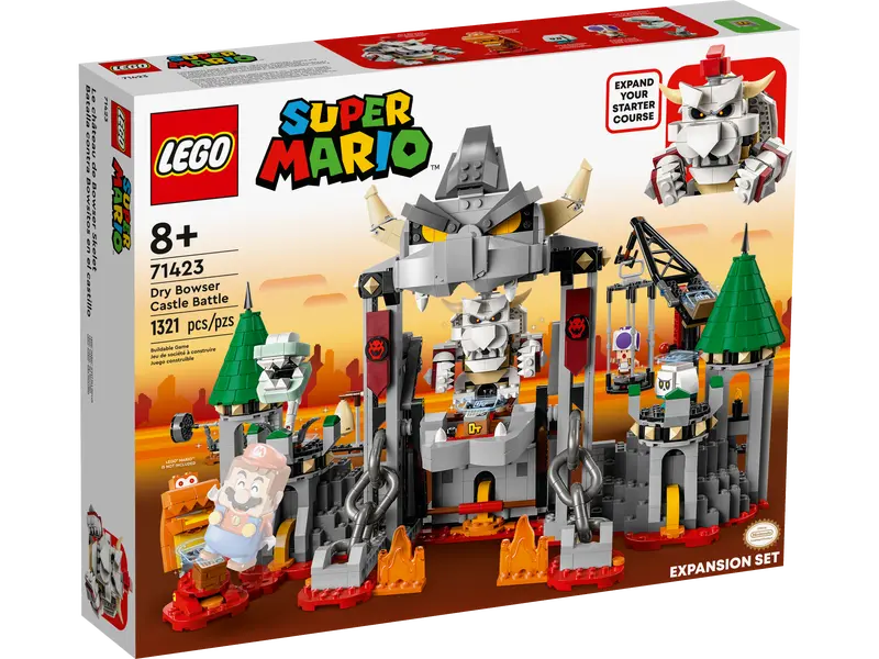 LEGO® Super Mario™ Dry Bowser Castle Battle (71423)