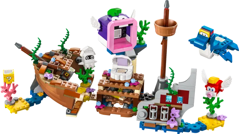 LEGO® Super Mario™ Dorries Sunken Shipwreck Adventure (71432) (Retired)