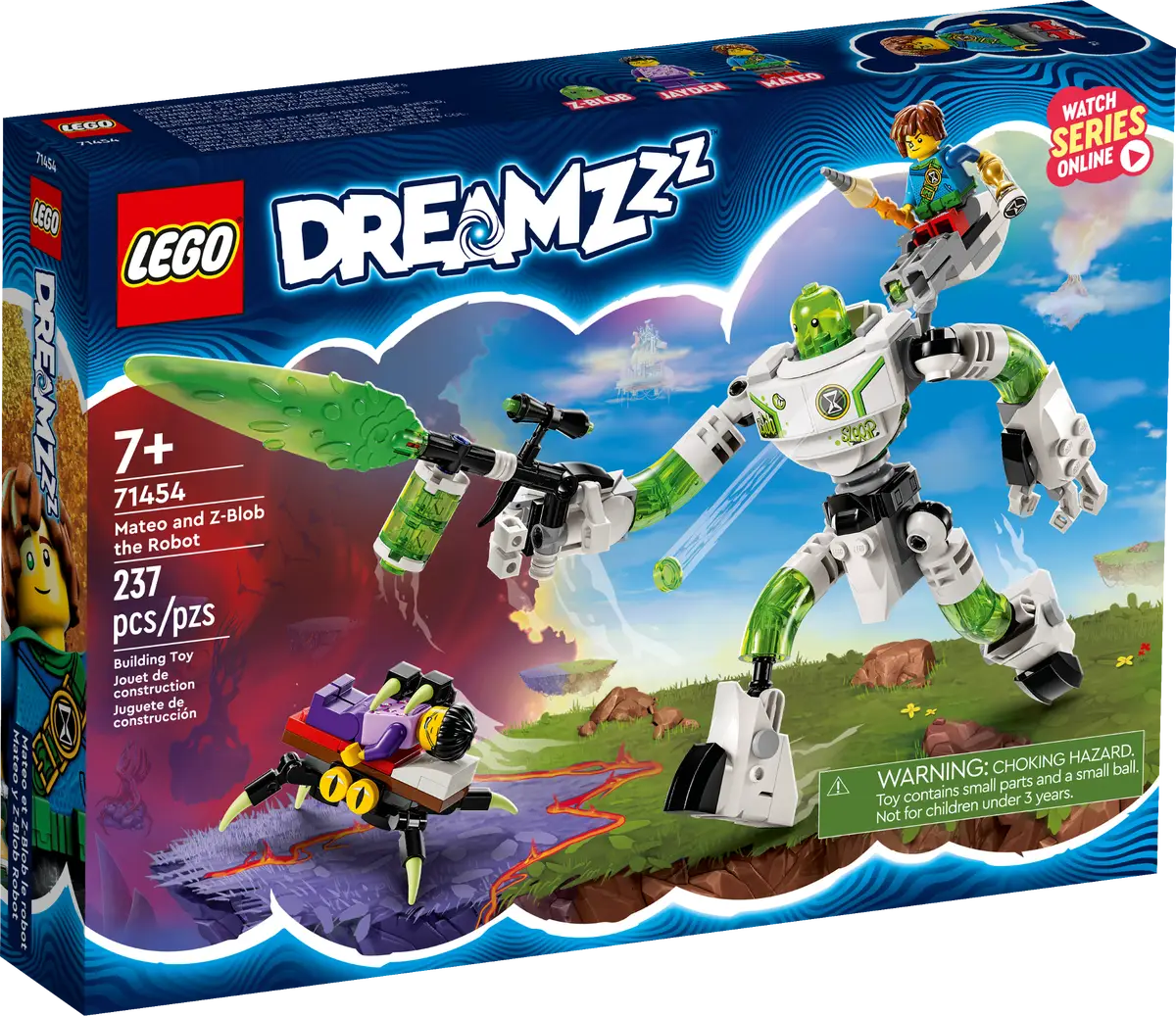 LEGO® DREAMZzz™ Mateo and Z-Blob the Robot (71454) (Retired)