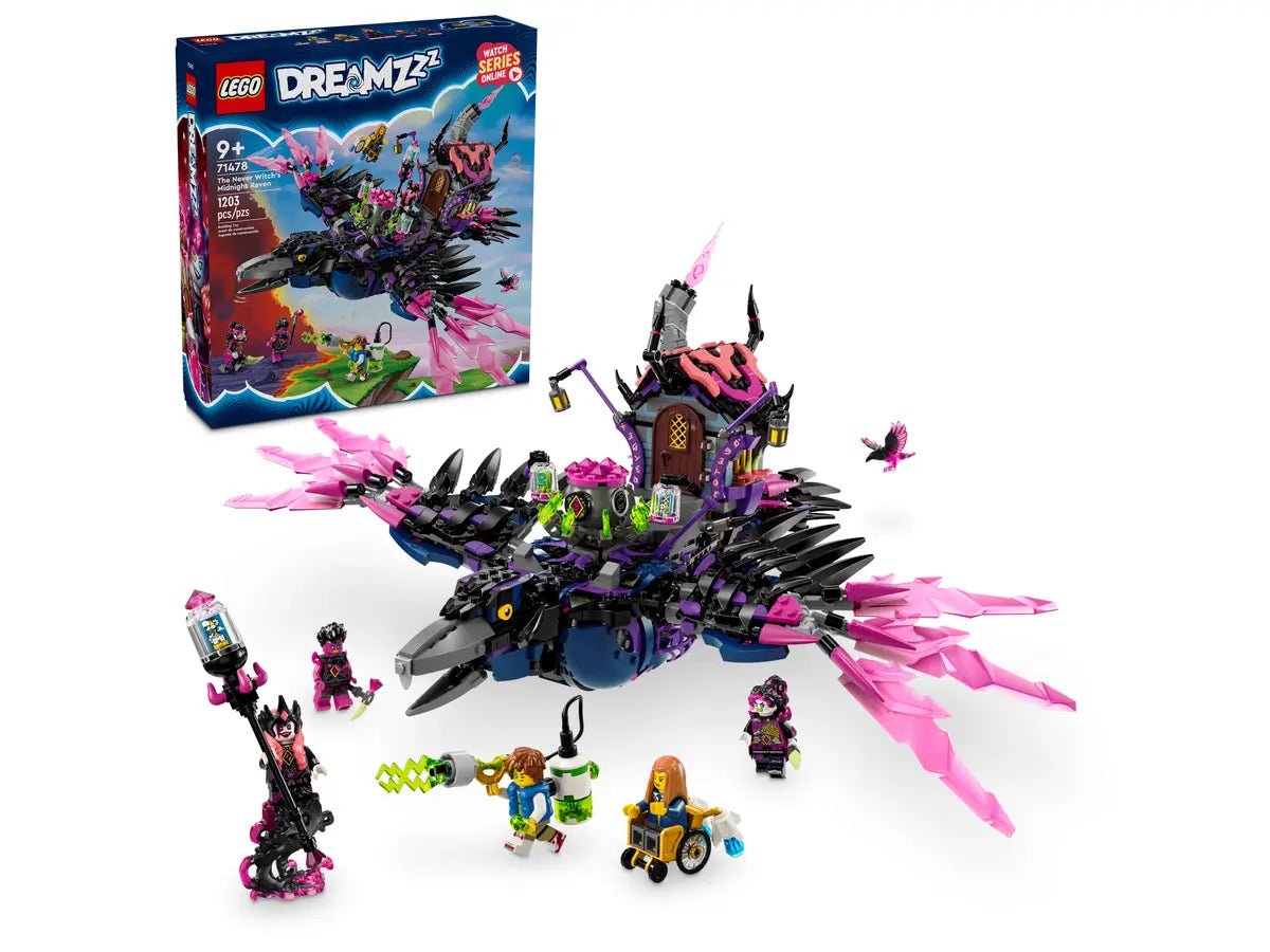 LEGO® DREAMZzz™ The Never Witch's Midnight Raven (71478)