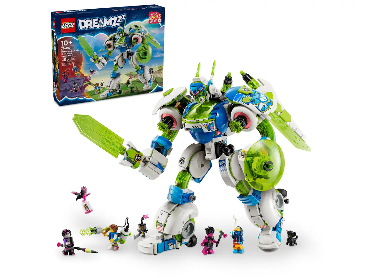 LEGO® DREAMZzz™ Mateo and Z-Blob the Knight Battle Mech (71485)