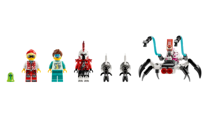 LEGO® DREAMZzz™ Cooper's Tiger Mech & Zero's Hot Rod Car (71497)