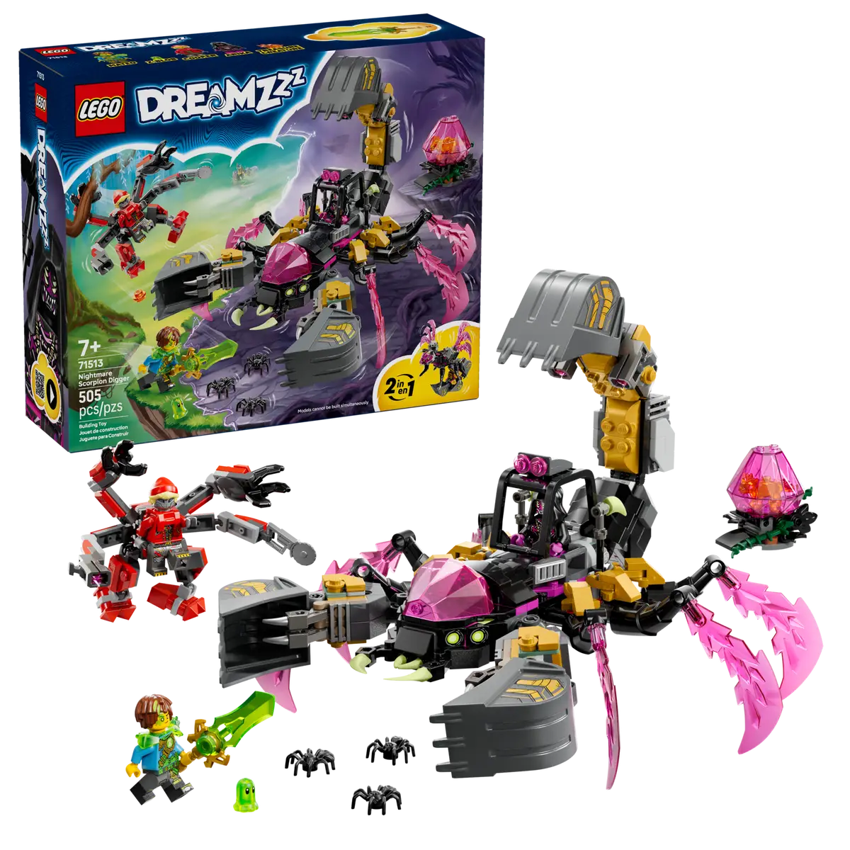 LEGO® DREAMZzz™ Nightmare Scorpion Digger (71513)