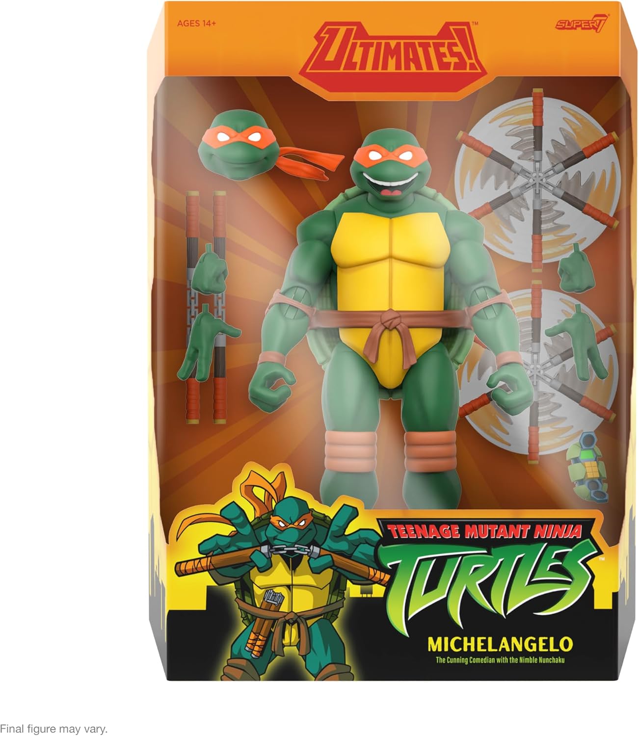 TMNT Ultimates Wave 12 Michelangelo 7-Inch Action Figure