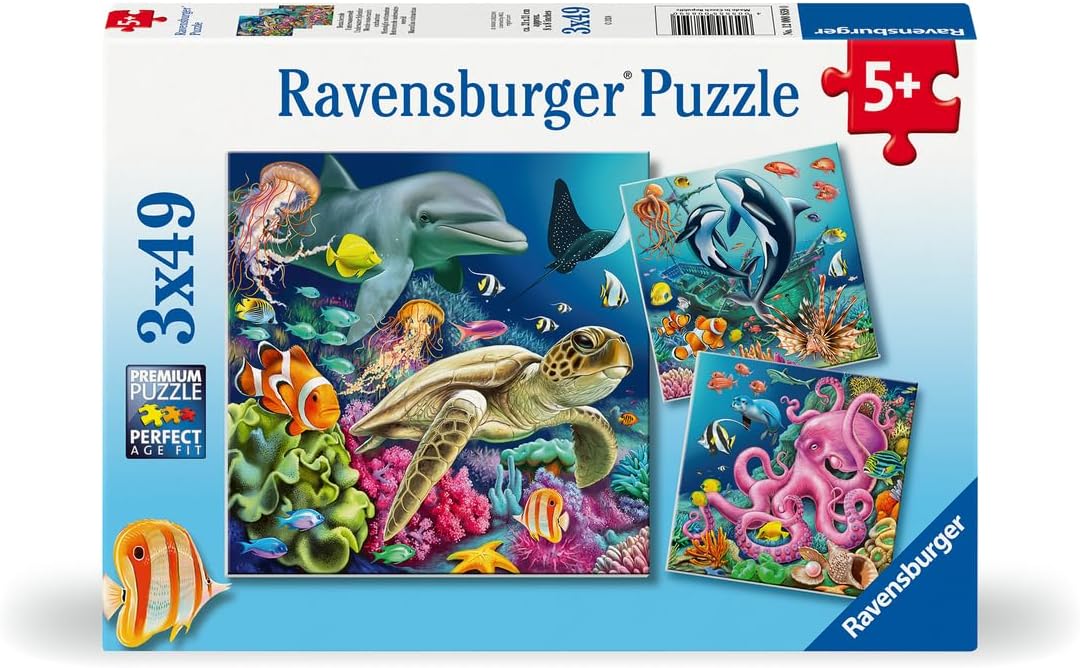 Underwater 3x49 Pc Puzzle