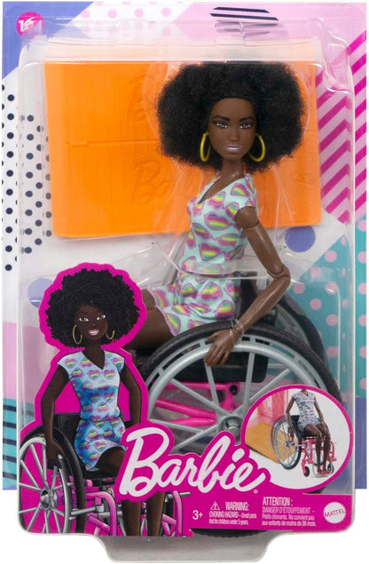 Barbie Fashionista Wheelchair with Black Doll 194