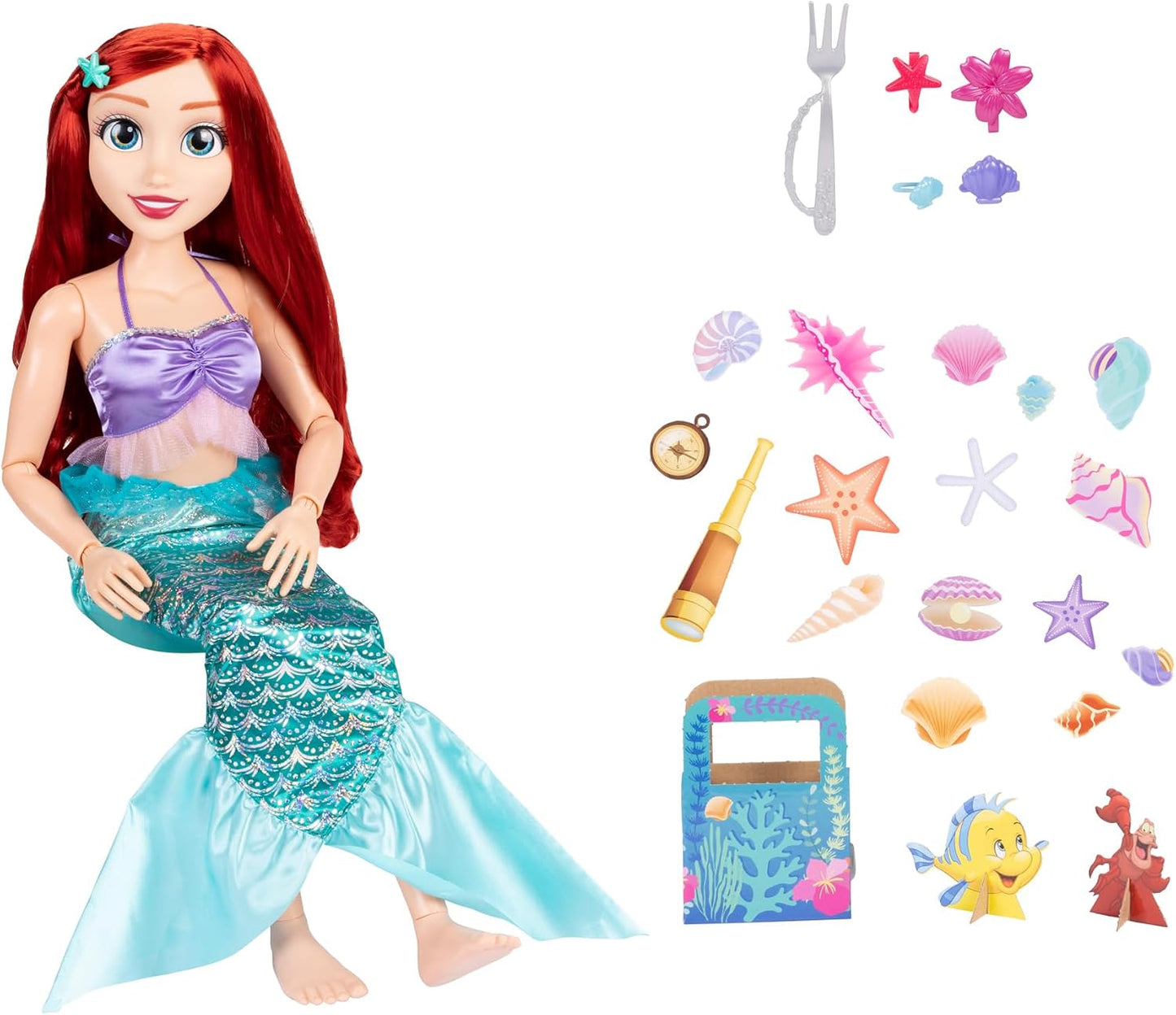 Disney Princess 32in Playdate Ariel Doll