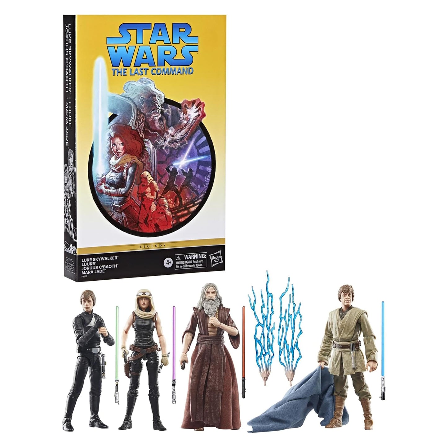 SW Black Series The Last Command Luke Skywalker, Luuke, Joruus C'baoth, Mara Jade