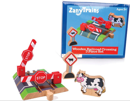 Wooden Railroad Crossing