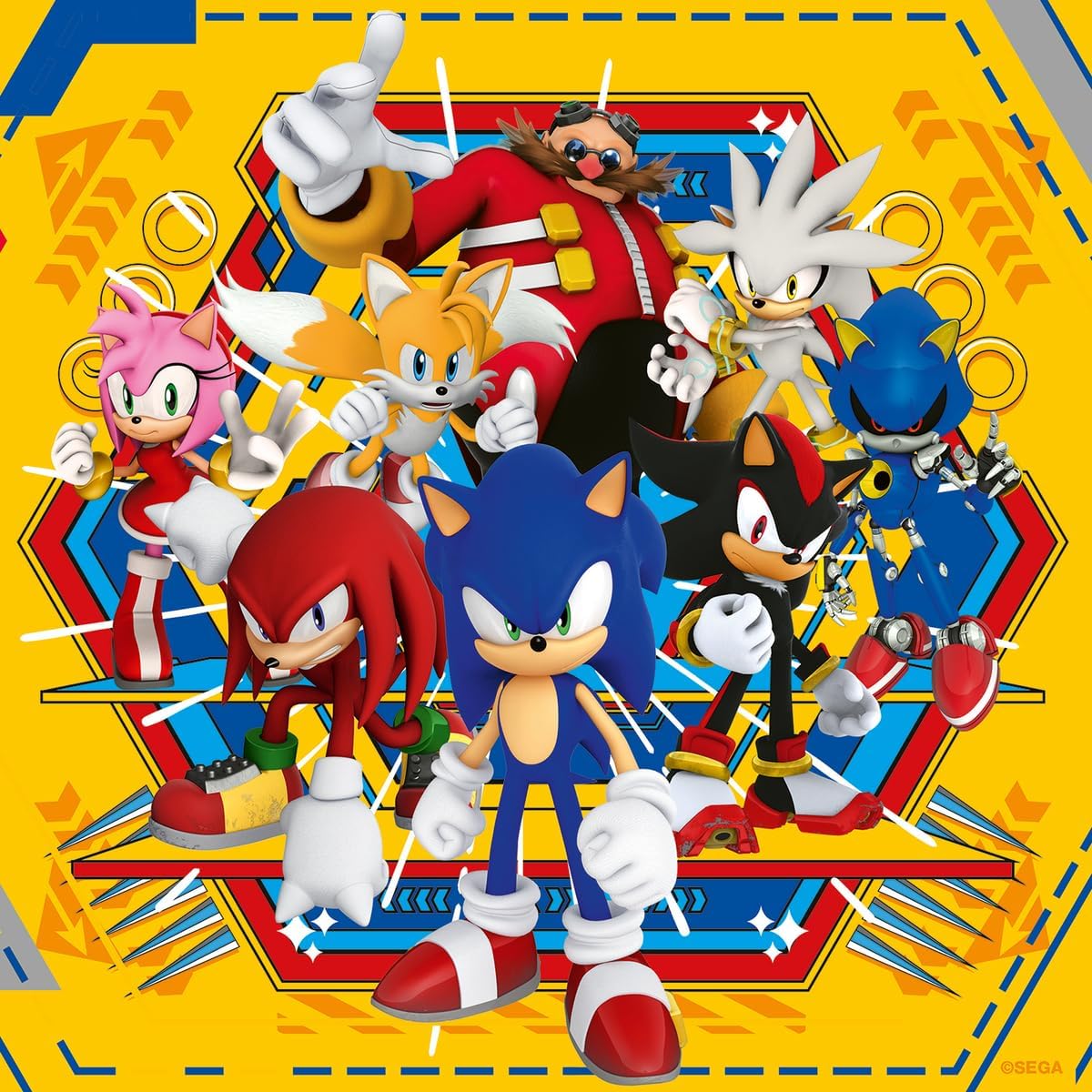 Sonic the Hedgehog 3x49pc