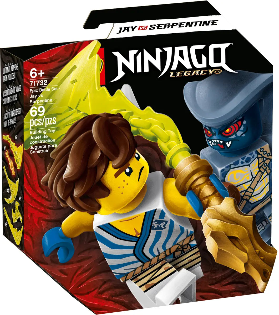 LEGO® NINJAGO® Epic Battle Set - Jay vs. Serpentine (71732) (Retired)