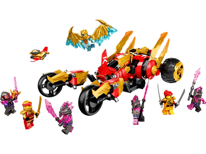 LEGO® NINJAGO® Kais Golden Dragon Raider (71773) (Retired)