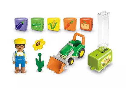 JUNIOR: Tractor with Load and Drop Planter (PM-71773)