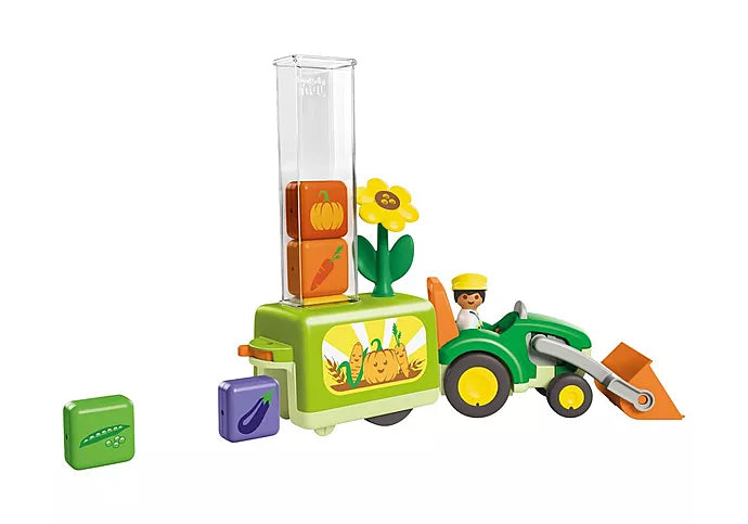 JUNIOR: Tractor with Load and Drop Planter (PM-71773)