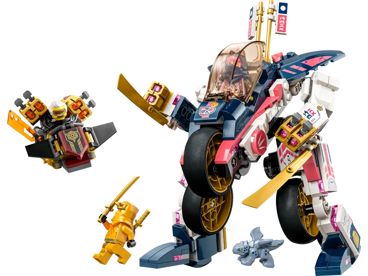LEGO® NINJAGO® Soras Transforming Mech Bike Racer (71792) (Retired)
