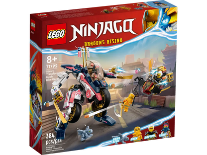 LEGO® NINJAGO® Soras Transforming Mech Bike Racer (71792) (Retired)