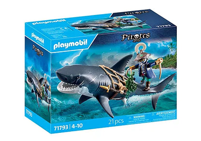 Giant Shark with Pirate (PM-71793)