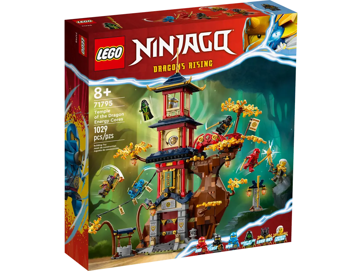 LEGO® NINJAGO® Temple of the Dragon Energy Cores (71795) (Retired)