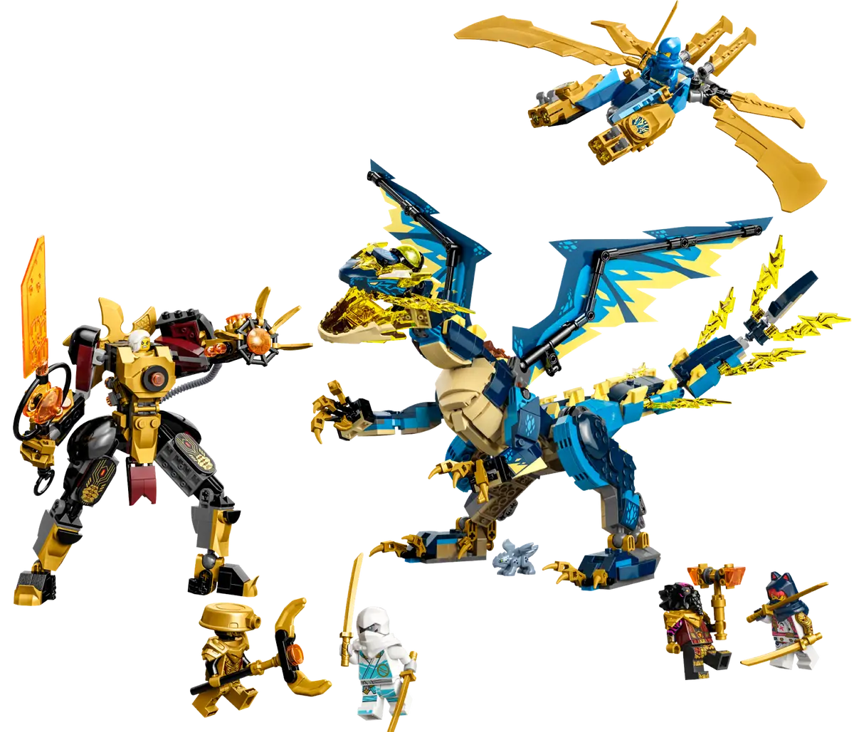 LEGO® NINJAGO® Elemental Dragon vs. The Empress Mech (71796)
