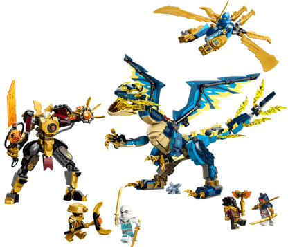 LEGO® NINJAGO® Elemental Dragon vs. The Empress Mech (71796)