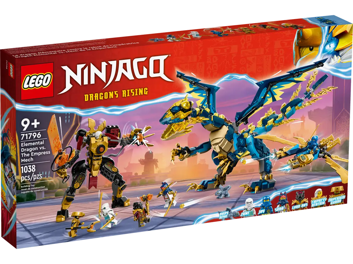 LEGO® NINJAGO® Elemental Dragon vs. The Empress Mech (71796)