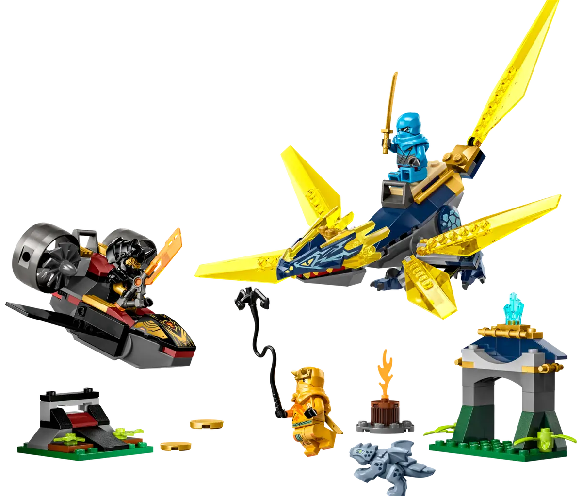 Nya and Arins Baby Dragon Battle (71798)