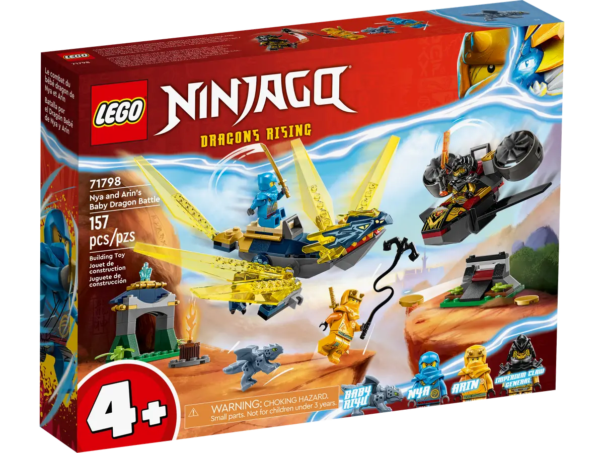 Nya and Arins Baby Dragon Battle (71798)