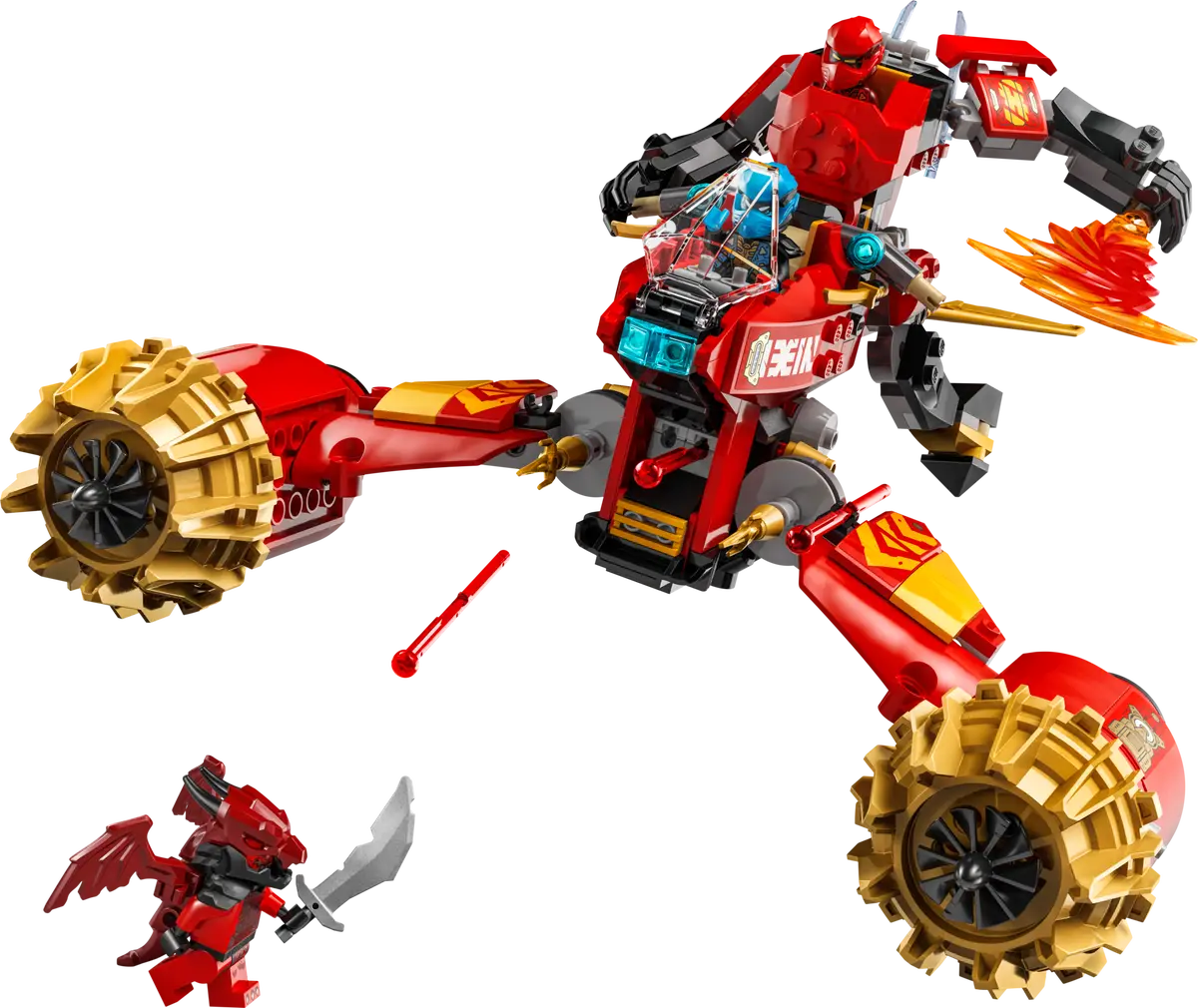LEGO® NINJAGO® Kai's Mech Storm Rider (71830)
