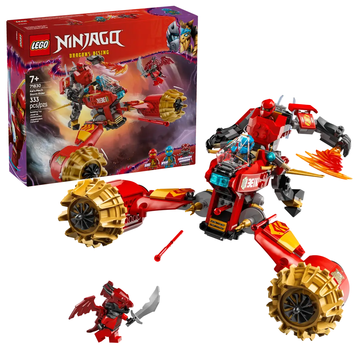 LEGO® NINJAGO® Kai's Mech Storm Rider (71830)