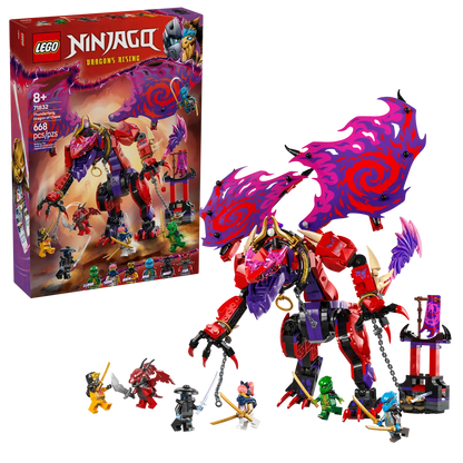 LEGO® NINJAGO® Thunderfang Dragon of Chaos (71832)