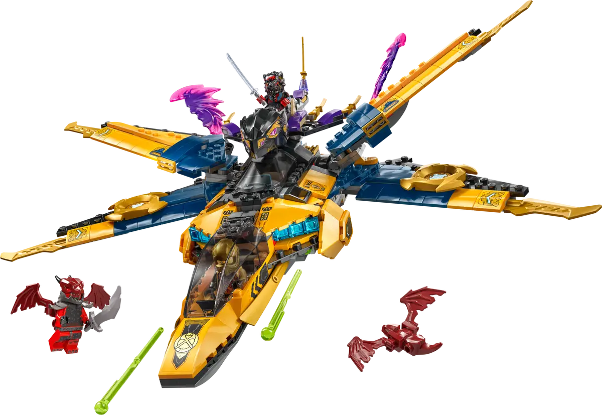 LEGO® NINJAGO® Ras and Arin's Super Storm Jet (71833)