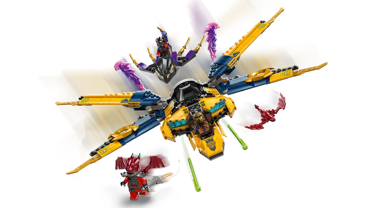LEGO® NINJAGO® Ras and Arin's Super Storm Jet (71833)
