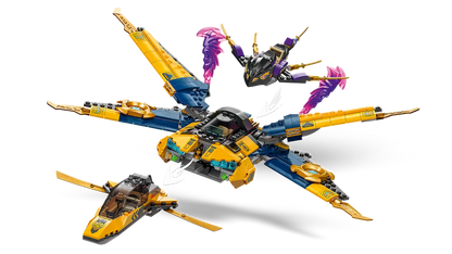 LEGO® NINJAGO® Ras and Arin's Super Storm Jet (71833)