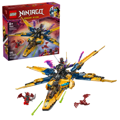 LEGO® NINJAGO® Ras and Arin's Super Storm Jet (71833)