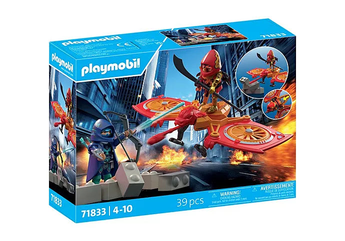 Hero Drone Fight with Evil Ninja (PM-71833)