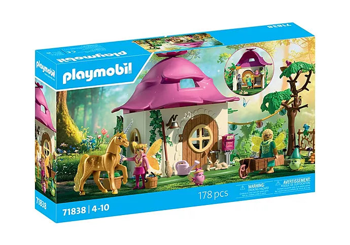 Cozy Fairy Home with Golden Unicorn (PM-71838)