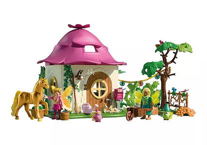 Cozy Fairy Home with Golden Unicorn (PM-71838)