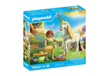 Collectible Unicorn: Rainbow Flower with Fairy (PM-71840)