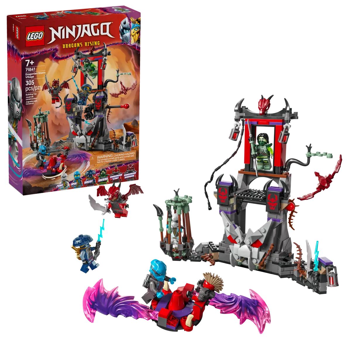 LEGO® NINJAGO® Dragonian Storm Village (71841)