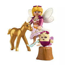 Golden Unicorn Foal with Fairy (PM-71844)