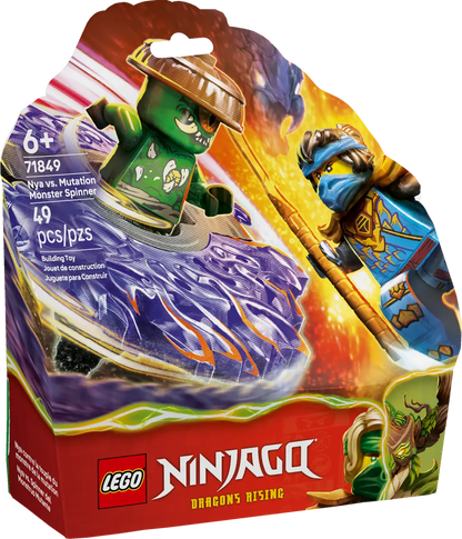 LEGO® NINJAGO® Nya vs. Mutation Monster Spinner (71849)