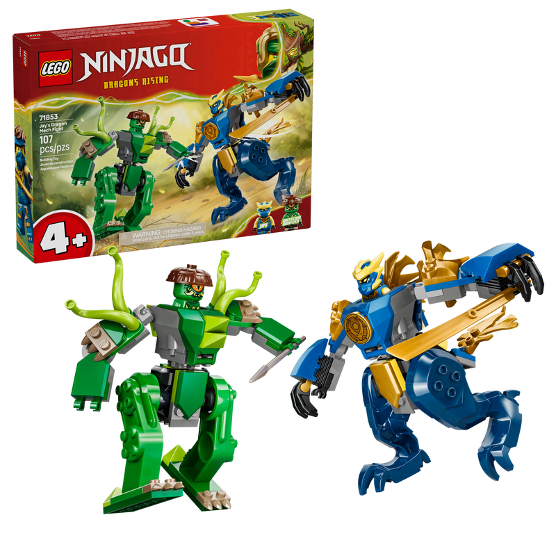 LEGO® NINJAGO® Jay's Dragon Mech Fight (71853)