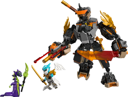 LEGO® NINJAGO® Cole's Mission Mech & Dragon Zane (71854)