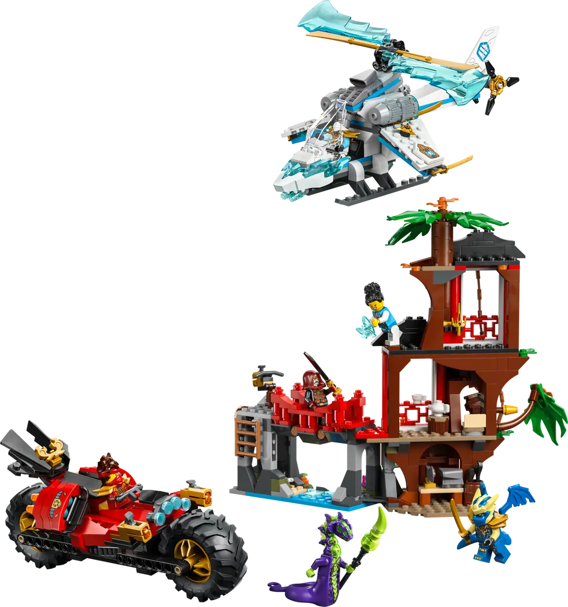 LEGO® NINJAGO® Ninja Vehicle Tree House Battle (71857)