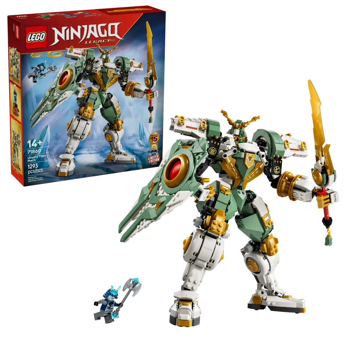 LEGO® NINJAGO® Lloyd's Titan Mech 15th Anniversary (71860)