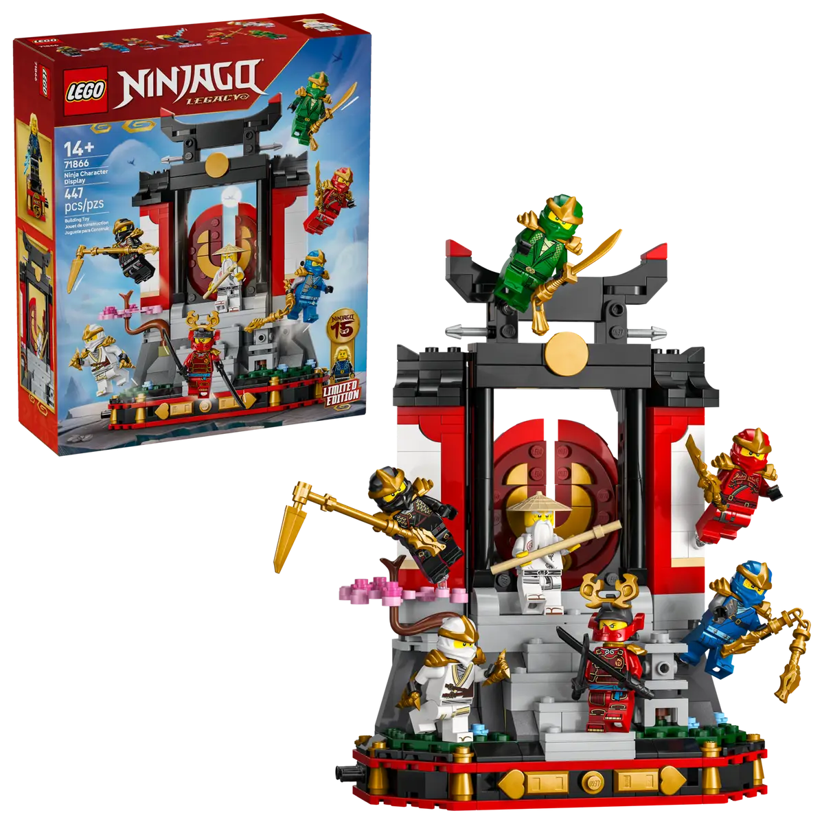 LEGO® NINJAGO® Ninja Character Display 15th Anniversary (71866)