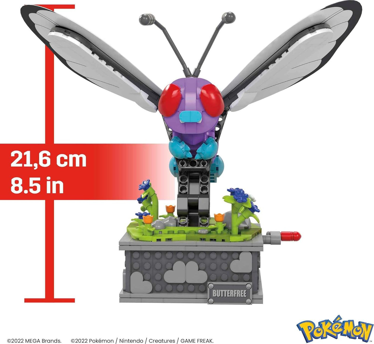 MEGA MCX Pokemon Motion Butterfree
