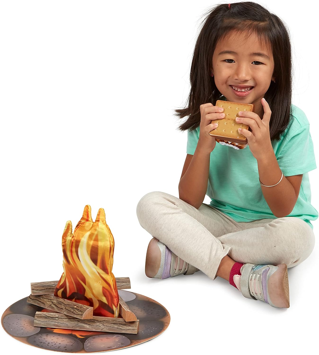 Let's Explore Campfire S'mores Play Set