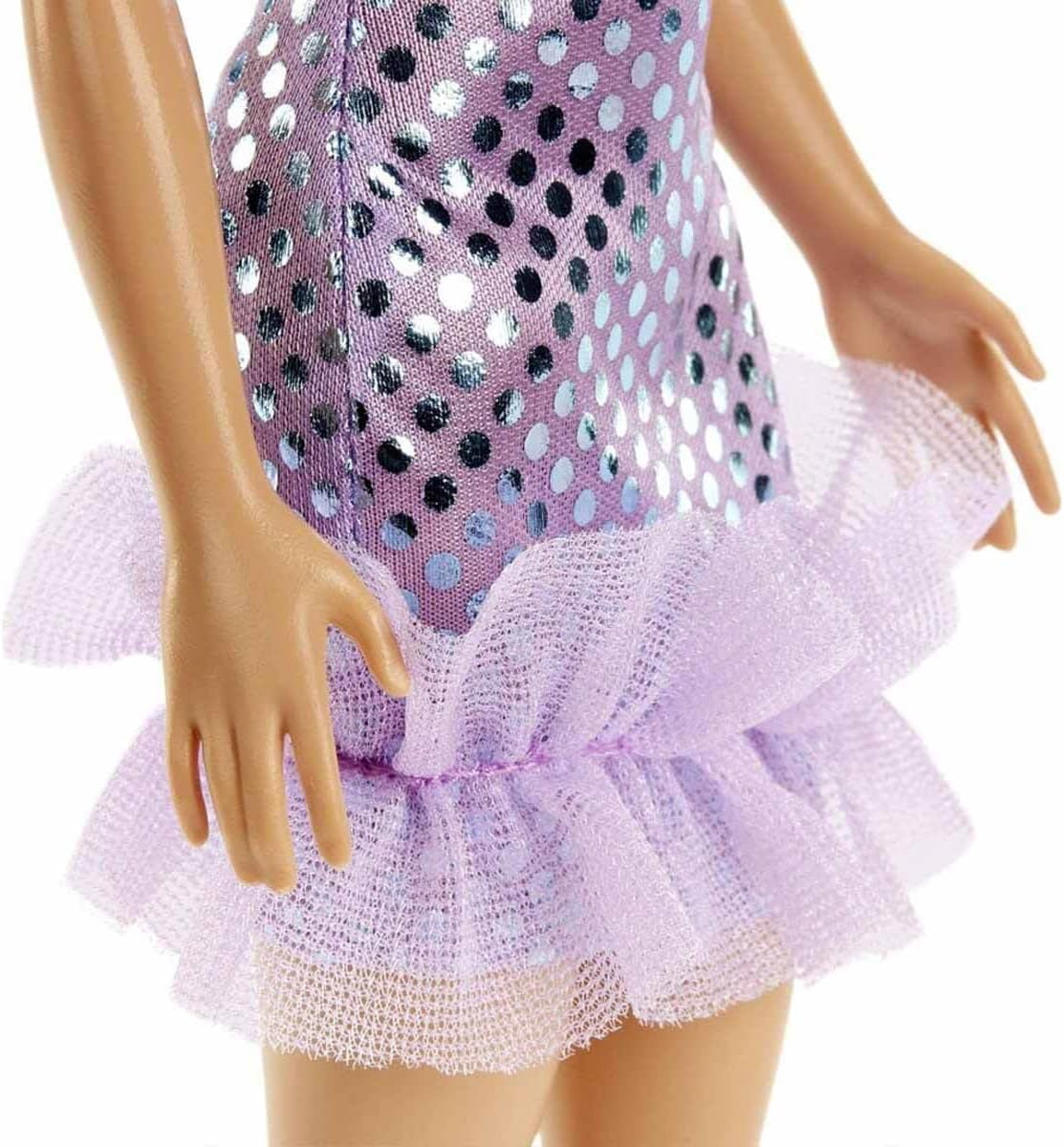 *Barbie Glitz Doll Blonde Lavendar Mini-Dress